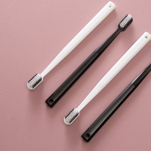 黑白配情侶牙刷貼牌OEM/ODM