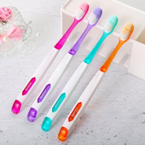 一體刷頭口腔護理雙色牙刷OEM代加工