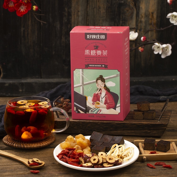 好食莊園黑糖姜棗茶OEM/ODM定制代加工