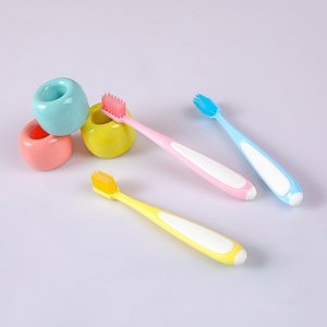 兒童馬卡龍牙刷3支裝3-14歲 貼牌定制代加工