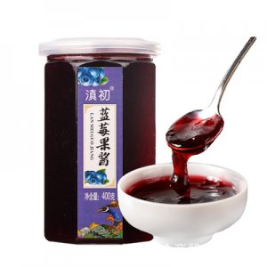 面包烘焙夾心藍莓醬400g/罐貼牌定制代加工