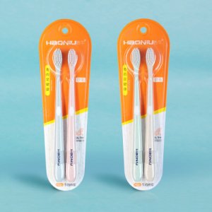 小麥秸稈材質小刷頭牙刷可OEM/ODM代工