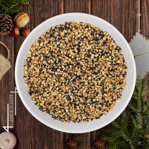 裹衣花生碎含黑芝麻貼牌定制代加工