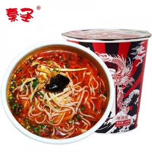 秦圣寶雞岐山辣子面杯裝方便速食OEM/ODM定制代加工