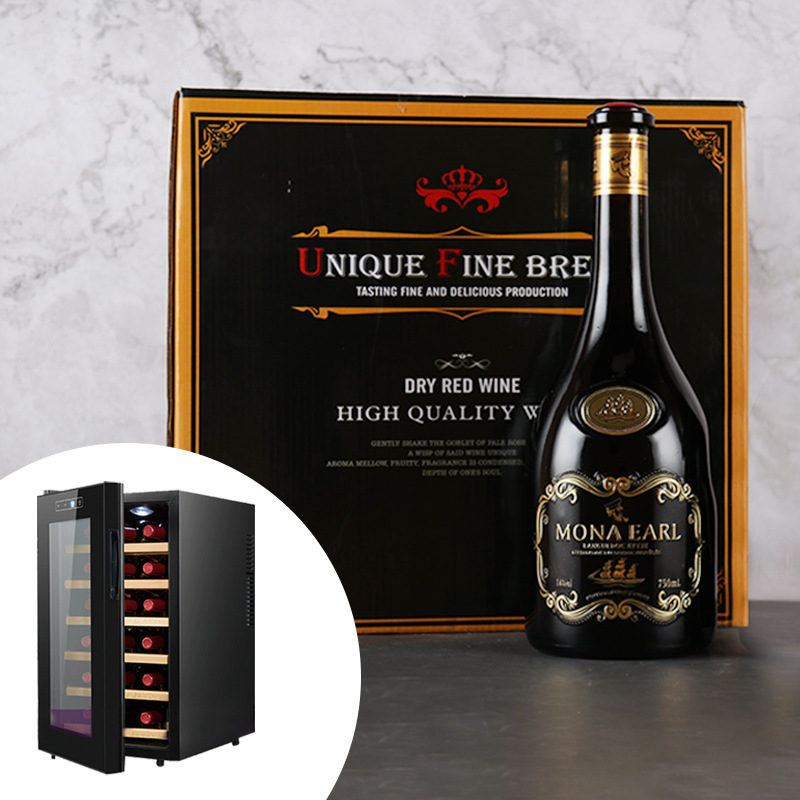 法國金屬標紅酒AOP級干紅葡萄酒OEM代加工