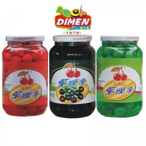 車厘子罐頭710gX12瓶裝代加工貼牌OEM/ODM