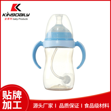 寬口透明防塵罩PPSU奶瓶貼牌定制代加工