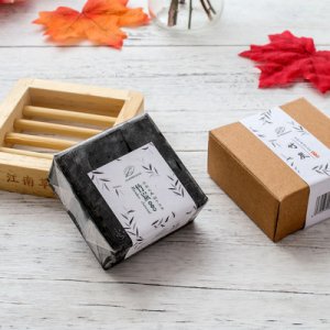 深層清潔竹炭手工精油皂 100g代加工貼牌OEM/ODM