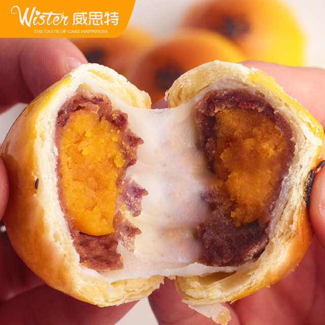 威思特 蛋黃酥雪媚娘紅豆味貼牌OEM/ODM