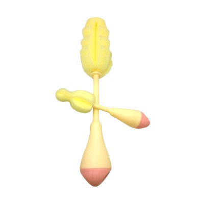 子母全海綿頭奶瓶刷貼牌OEM/ODM