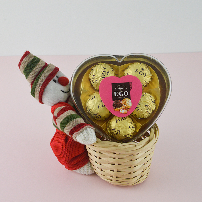 5粒裝榛子純脂夾心巧克力OEM/ODM定制代加工