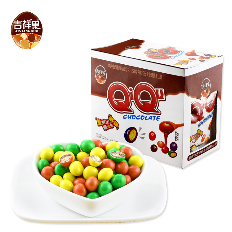 脆皮彩色巧克力豆OEM/ODM代加工