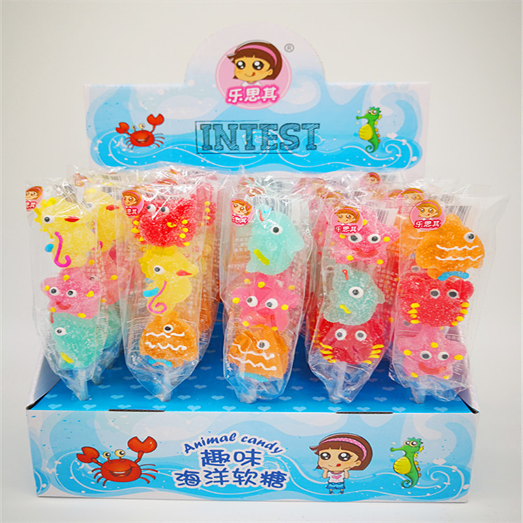 凝膠糖果卡通糖果貼牌定制代加工