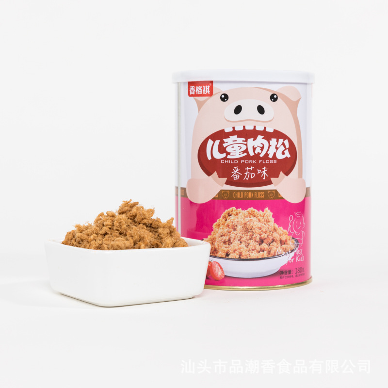 烘焙壽司番茄味豬肉松貼牌OEM/ODM
