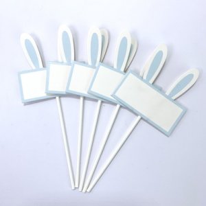 蛋糕裝飾插件 粉嫩可愛小兔子代加工貼牌OEM/ODM