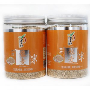 青海萬里紅優良白藜麥400克瓶OEM/ODM代加工