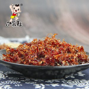 四川特產傳承世家刁嘴娃散裝燈影牛肉絲貼牌OEM/ODM