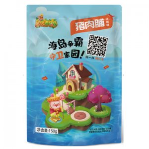 真美食品炭燒豬肉脯150g 貼牌定制代加工