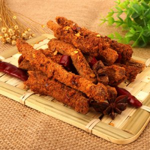 良英休閑小零食豬肉粒豬肉條OEM代加工