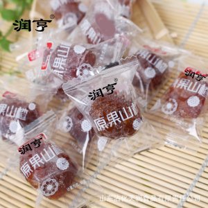 原果山楂獨立小包裝空心山楂1斤果脯蜜餞辦公室休閑零食OEM/ODM定制代加工