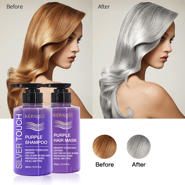 固色紫色洗發水anti brassy no Yellow purple shampoo貼牌OEM/ODM