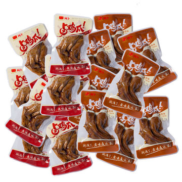 阿卜雞爪1斤500g雞爪鳳爪鹵味食品休閑小零食精武包郵OEM代加工