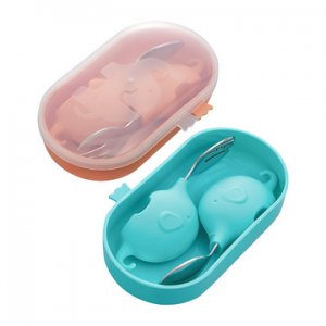 嬰兒童寶寶短柄訓練叉勺套裝OEM/ODM代加工