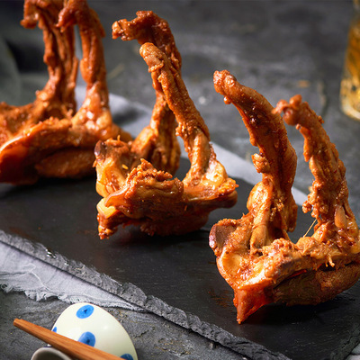 精武鴨鎖骨250g武漢特產鹵味休閑零食散裝肉類食品鴨鎖骨貼牌定制代加工