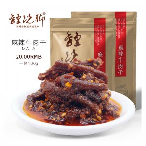 鐘蹺腳麻辣牛肉干OEM/ODM