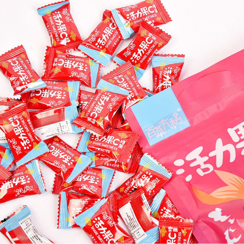 活力果C糖果烏梅山楂陳皮洛神花甘草壓片獨(dú)立包裝加工貼牌定做OEM代加工