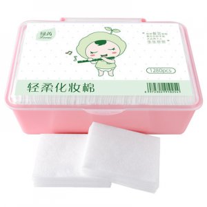 加工定制薄款厚款二合一盒裝化妝棉卸妝棉卸妝潔面上妝用美妝工具可OEM/ODM代工