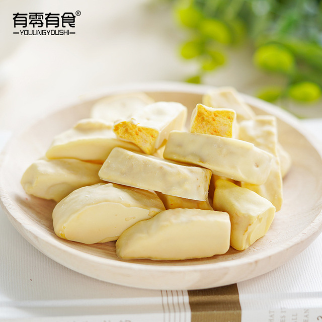 休閑零食芒果干58g凍干芒果干貼牌定制代加工