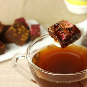 廣西 黑糖 手工紅糖姜茶玫瑰生姜獨立包裝多味黑糖塊500g代加工貼牌OEM/ODM