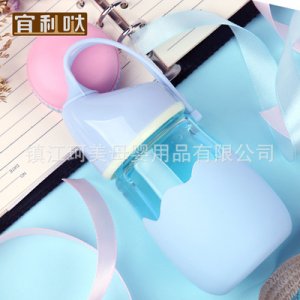 新款高硼硅提繩便攜卡通玻璃杯OEM/ODM代加工