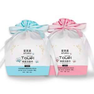 一次性加厚洗臉巾潔面巾定制 干濕兩用棉柔巾卸妝棉OEM貼牌代加工貼牌OEM/ODM