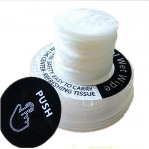 一次性按壓式魔術濕巾 可定制創意新品壓縮毛巾OEM/ODM代加工