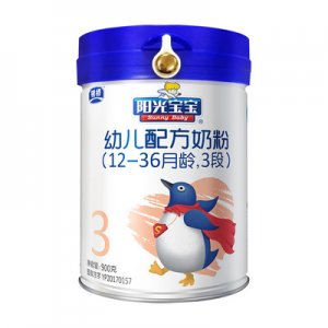 銀橋 陽光寶寶奶粉3段幼兒嬰兒配方牛奶粉900g罐裝優加三段1-3歲代加工貼牌OEM/ODM