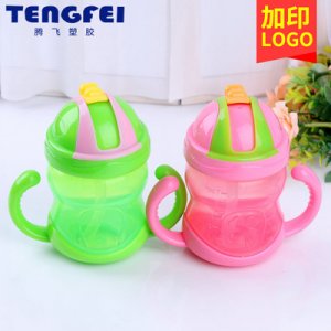嬰兒硅膠吸管式學飲杯OEM/ODM定制代加工
