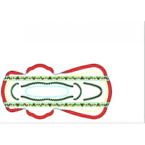 320mm加長夜用衛生巾OEM/ODM代加工