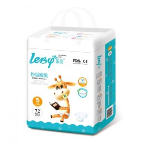 樂貝秒吸瞬爽嬰兒環腰紙尿褲SOEM代加工