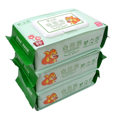 金銀花潔膚無香寶寶濕巾OEM/ODM定制代加工