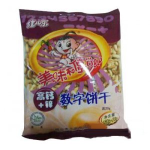 健兒樂高鈣+鋅數字餅干200gOEM/ODM定制代加工