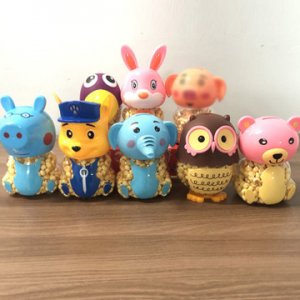 艾嬰堡創意大象120克多款動物瓶小饅頭蛋酥 兒童玩具小零食 食OEM代加工