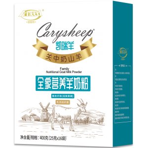 凱瑞羊全家營養(yǎng)羊奶粉400克代加工貼牌OEM/ODM