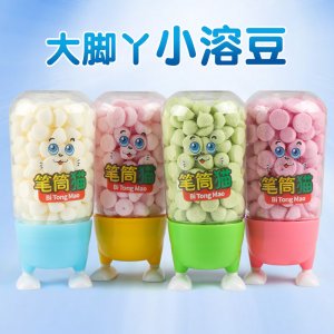 大腳丫酸奶溶豆水果火龍果櫻桃菠菜溶豆豆入口易化零食休閑食品OEM/ODM定制代加工