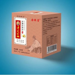 李時珍冰糖檸檬膏220克貼牌OEM/ODM