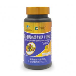 百合康牌B族維生素片（甜橙味） 100片OEM/ODM代加工