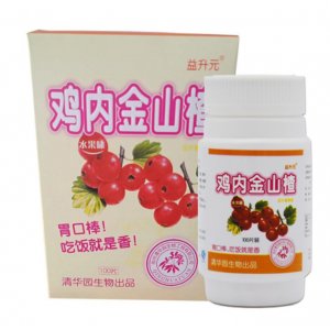 益生元山楂雞內金咀嚼片100片貼牌OEM/ODM
