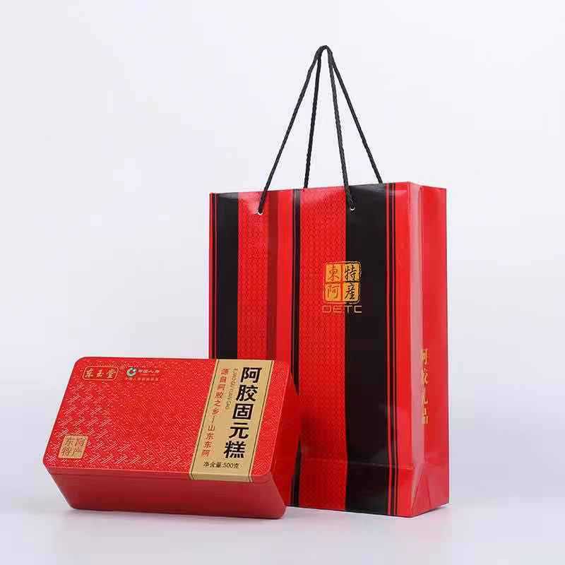 枸杞芝麻阿膠糕禮盒裝貼牌定制代加工