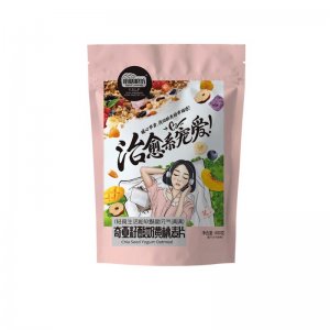 奇亞籽谷物酸奶味果粒麥片貼牌定制代加工